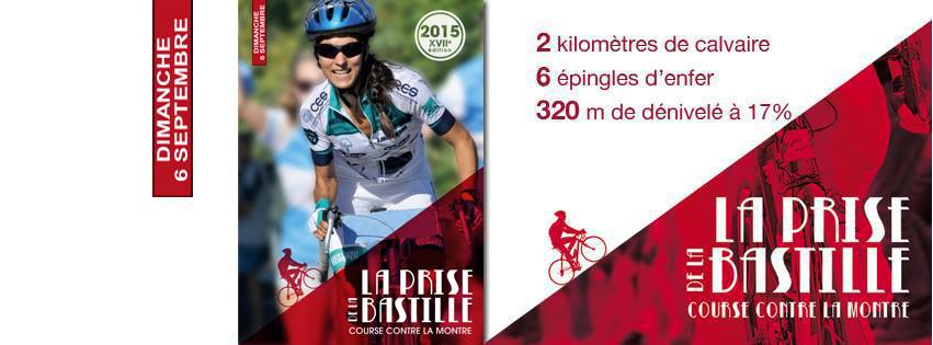 Cyclisme – Prise de la Bastille le 6 septembre